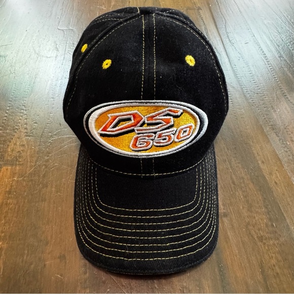 DS 650 Baja Bomb Low Pro Vintage Dad Hat Promo Bombardier Adjustable Patch Rare - Picture 1 of 10